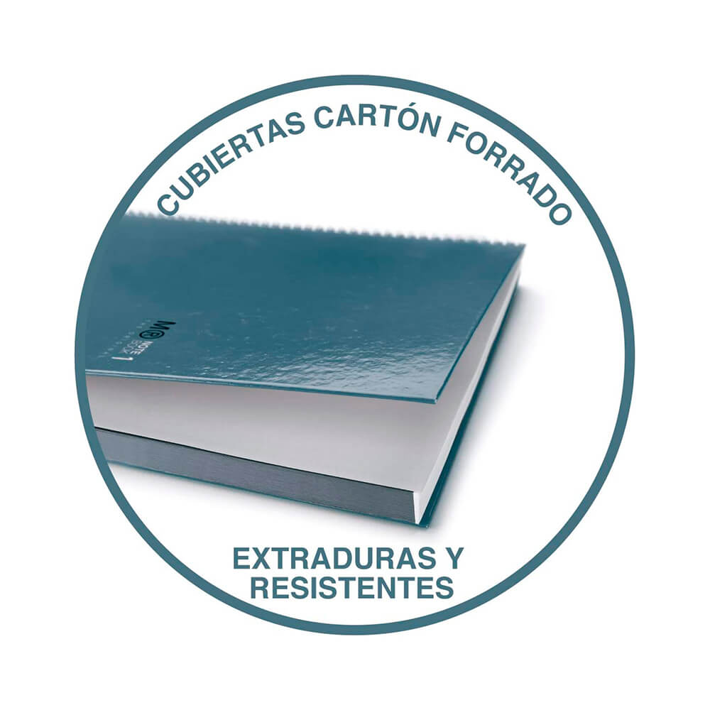 Pack de 3 – Cuaderno Espiral A5 Negro